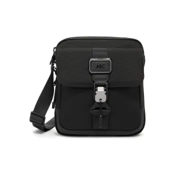 TUMI Alpha Bravo Elastic Nylon Shoulder Bag Crossbody Bag Men's Black