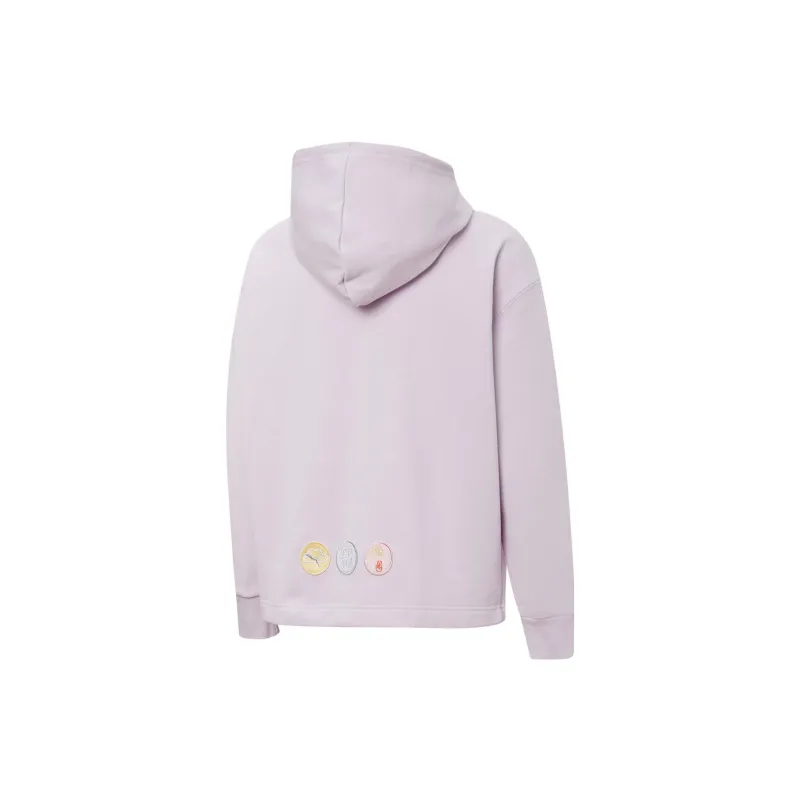 PUMA Trend Graphic Sweatshirt Women's Purple-1