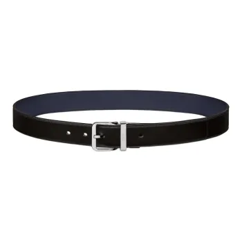 DIOR Logo Engraved Reversible Belt