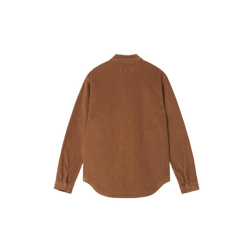送料無料 いくらから Stussy Wide Wale Cord Zip Shirt - POIZON ジャケット・アウター