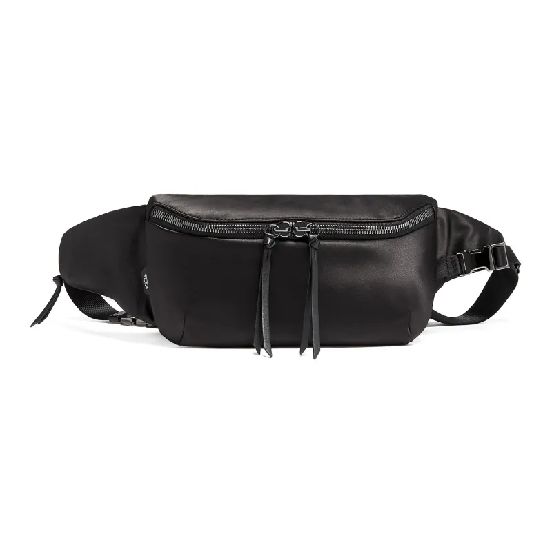 TUMI Fabric Shoulder Bag Crossbody Bag Fanny Pack Sling Bags Unisex Black-0