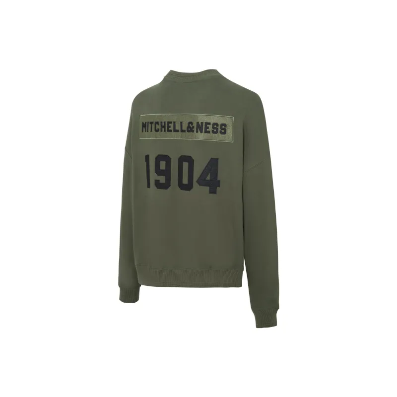 Mitchell Ness Sweatshirts Unisex Brown-1