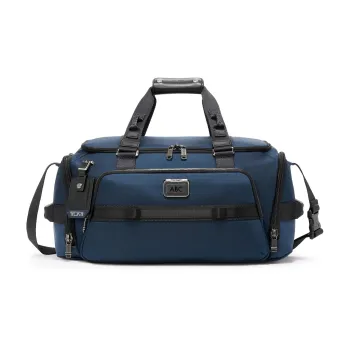 TUMI Alpha Bravo Ballistic Nylon Handbag, Shoulder Bag, Crossbody Bag, Travel Bag Regular Unisex Marine Blue
