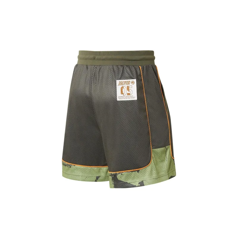 LiNing Badfive Casual Shorts Unisex Green-1