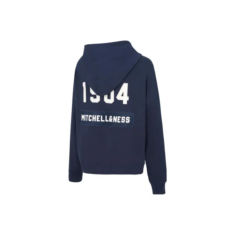 Mitchell Ness Sweatshirts Unisex Navy Blue-1