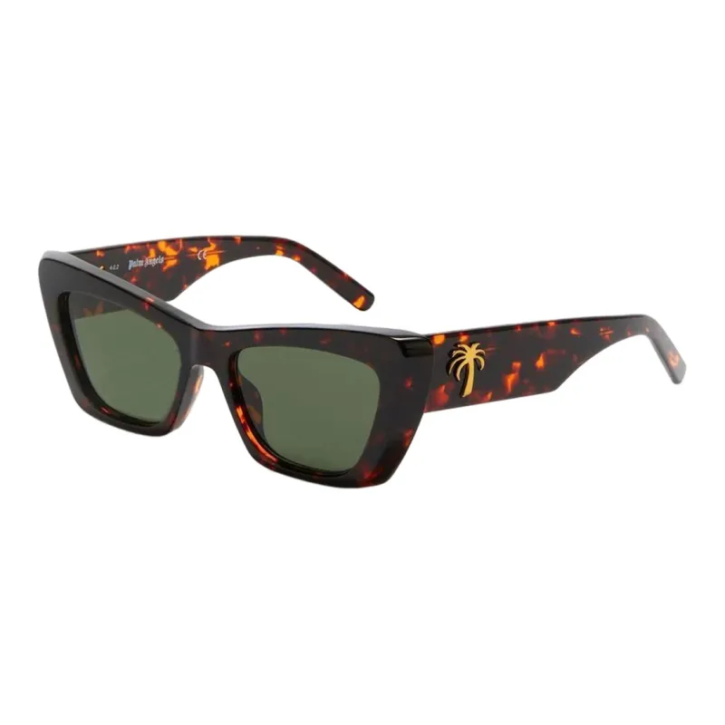 PALM ANGELS Hermosa Squared-Frame Sunglasses-0