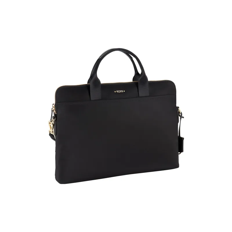 TUMI Voyageur Nylon Laptop Bag Shoulder Bag Crossbody Bag Handbag Women's Black-1