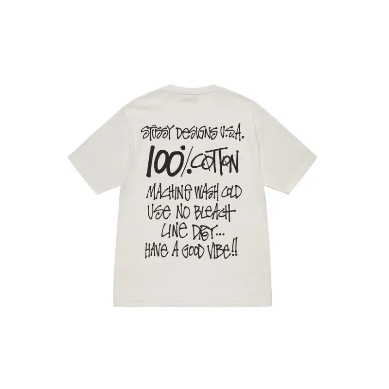 Stussy Smooth Stock Pigment Dyed Tee-4