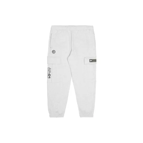 Aape Knitted Sweatpants Men White