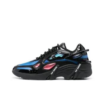 RAF SIMONS Cyclon 21 Slip Resistant And Breathable Low Top Sports Casual Shoes Men's Black Blue
