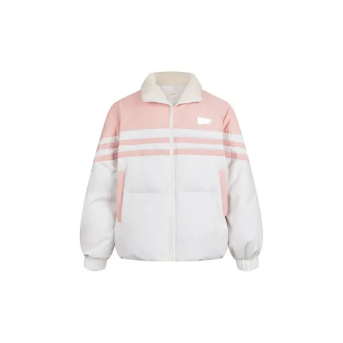 Bosieagender Down Jackets Unisex Pink/White