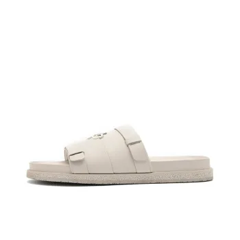 PEDRO Slide Slippers Men Black/Light Taupe