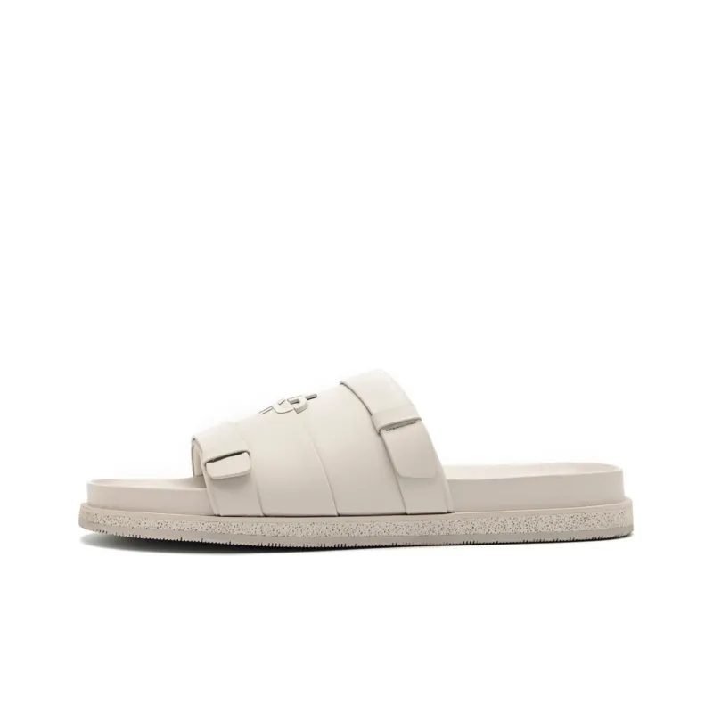 PEDRO Slide Slippers Men Black/Light Taupe-0