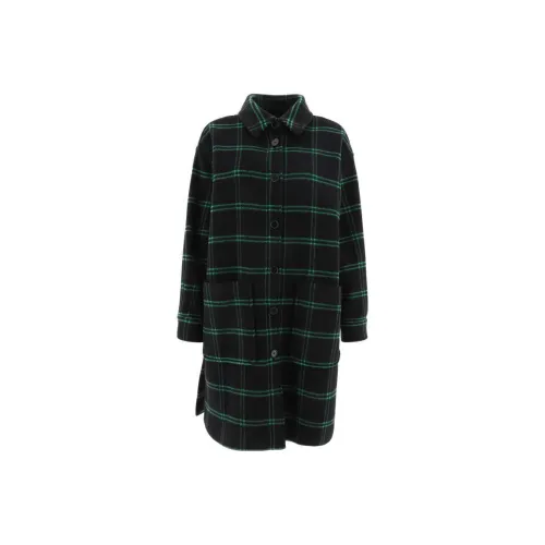 MSGM Coats Women's Green