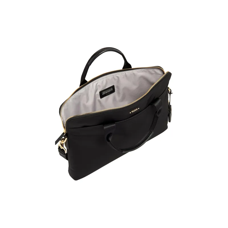 TUMI Voyageur Nylon Laptop Bag Shoulder Bag Crossbody Bag Handbag Women's Black-3
