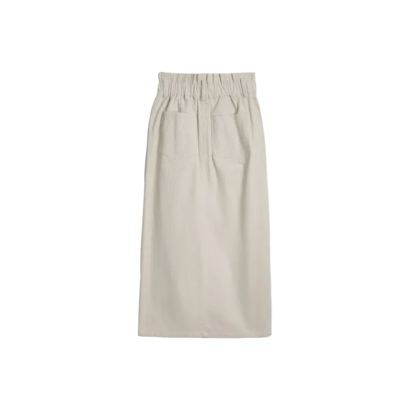 Fstudio Casual Long Skirts Women's-3