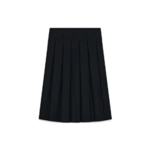 WE11DONE Casual Long Skirts Women's Black