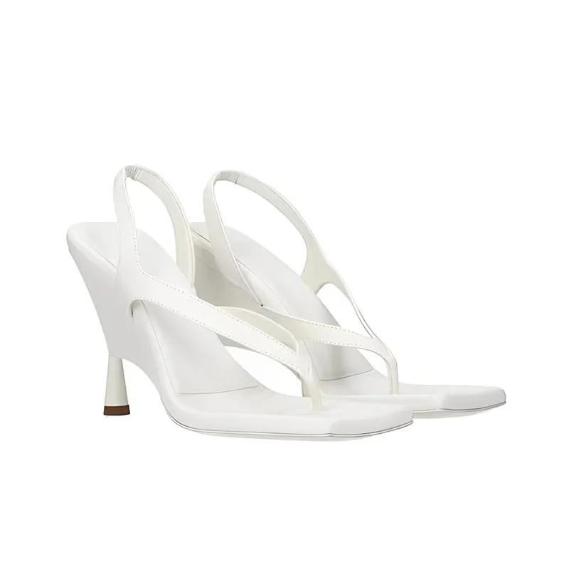 GIA BORGHINI Strap Sandals Women's White-1