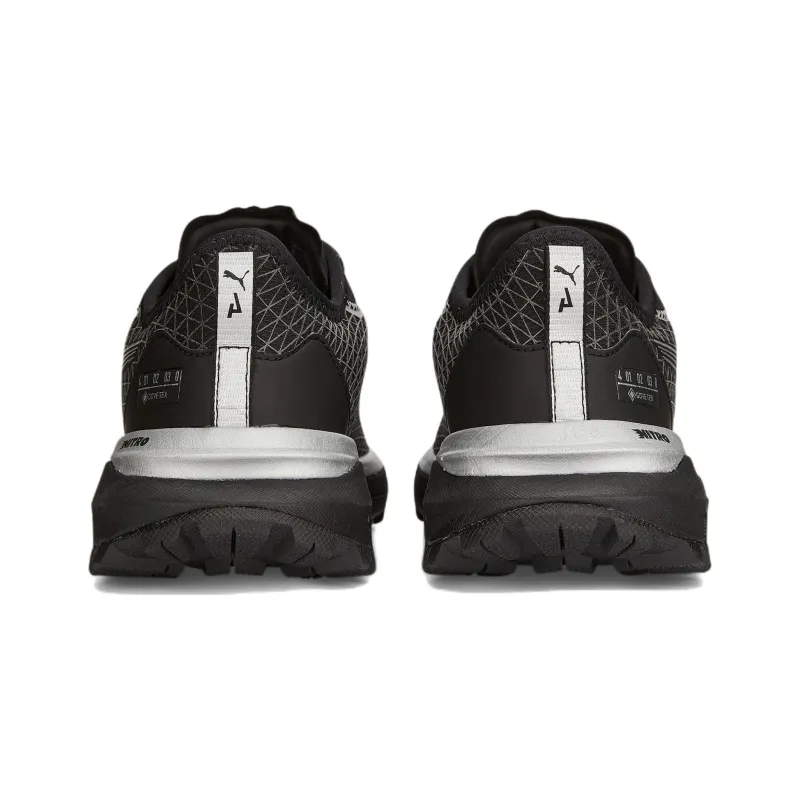 PUMA Voyage Nitro 2 GORE TEX 'Black Metallic Silver' Women's-4