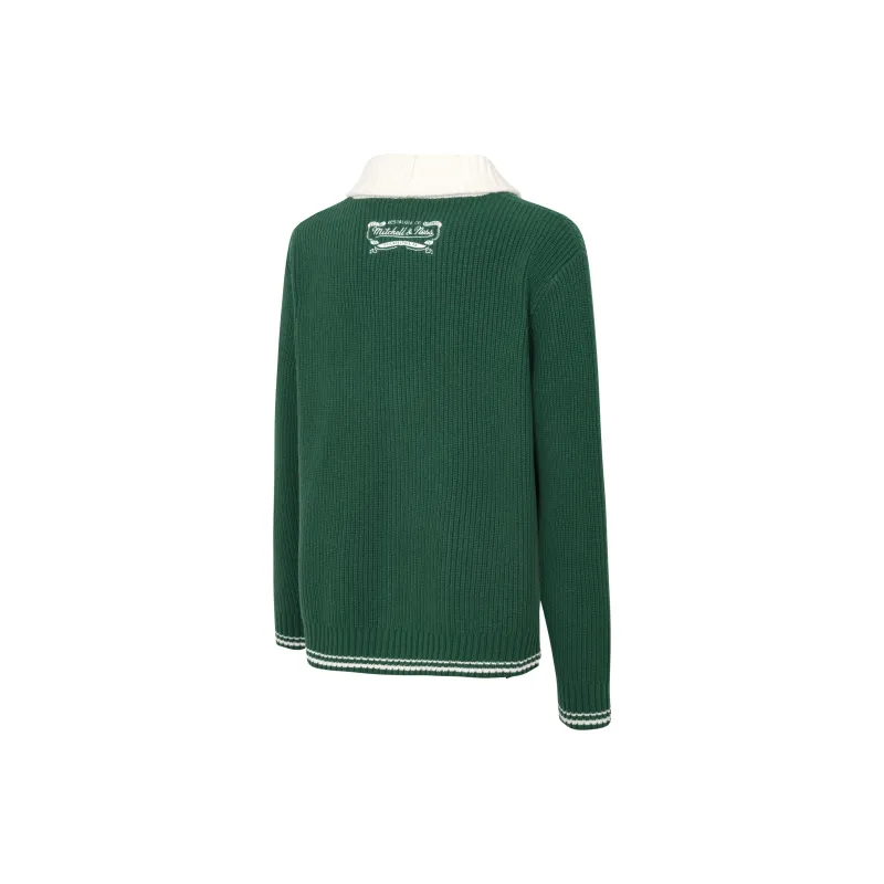 Mitchell & Ness Sweater Unisex Green-1