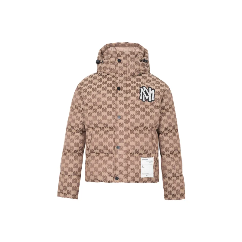 Mitchell Ness Down Jackets Men Brown-1