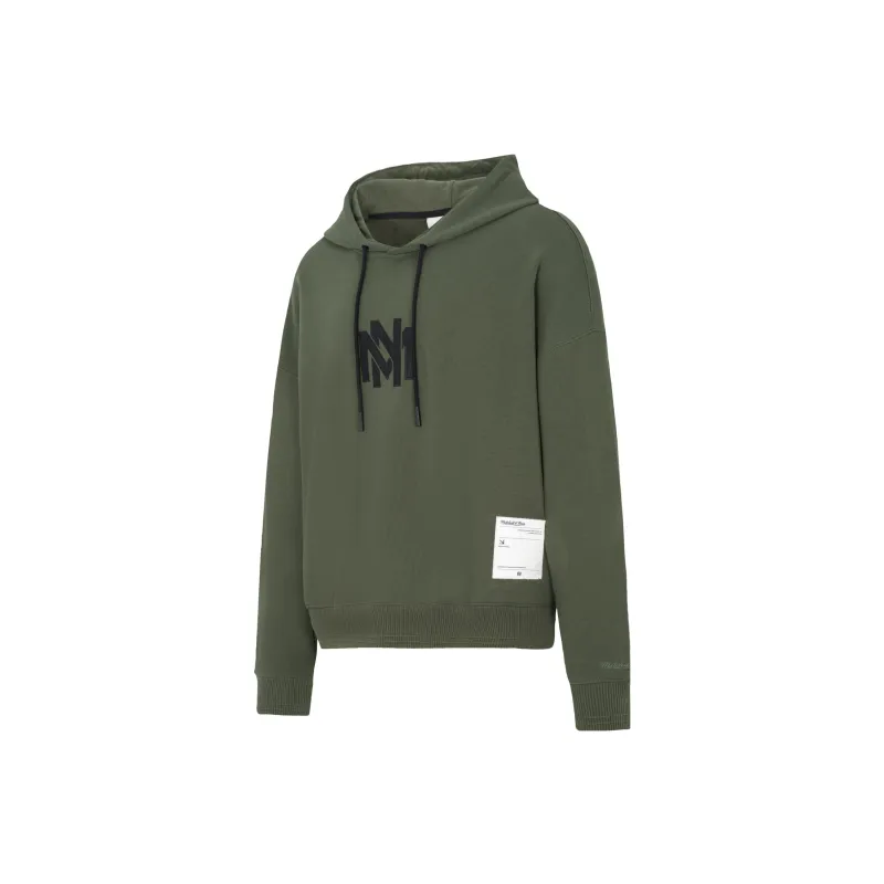 Mitchell Ness Sweatshirts Unisex Olive Green-2