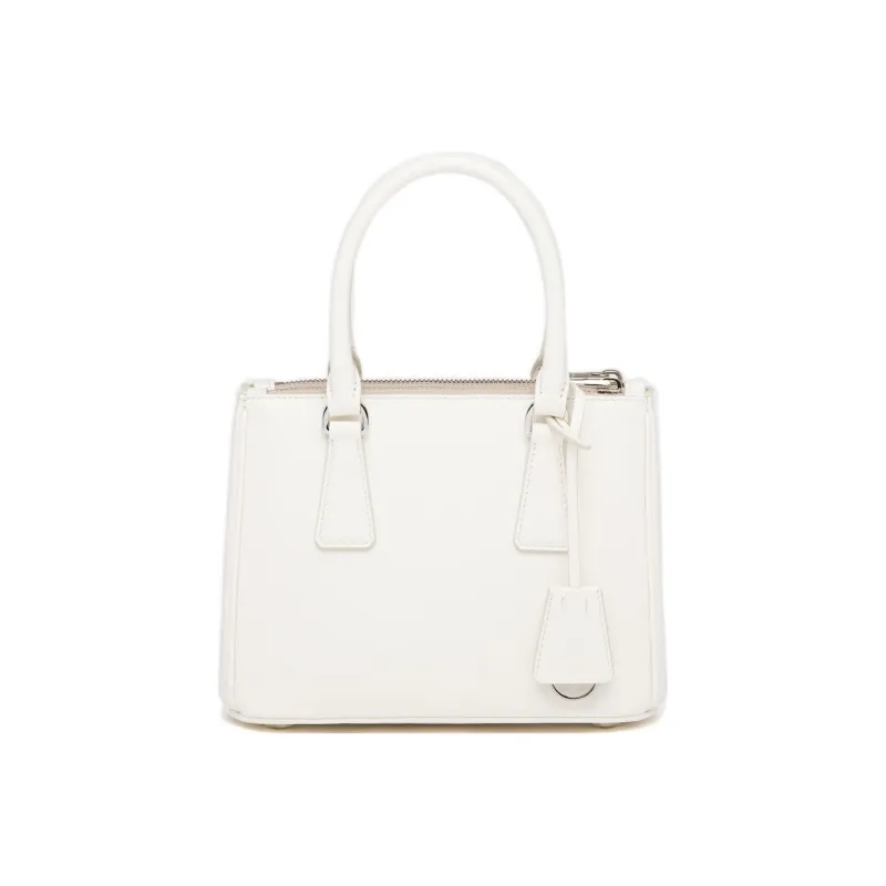 PRADA Galleria Killer Bag Saffiano Leather Shoulder Bag Crossbody Bag Handbag Mini Women's White-2