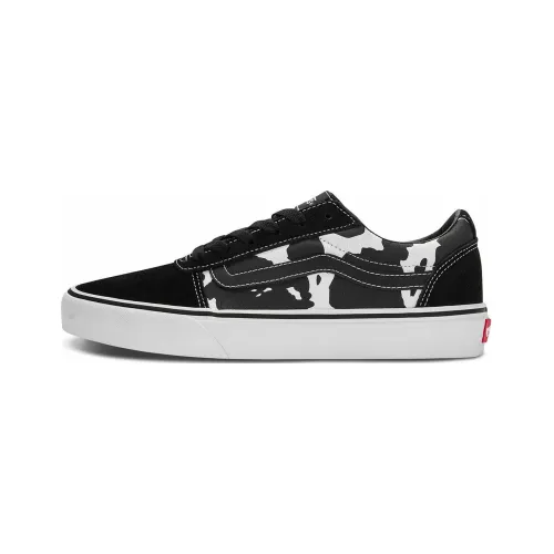 Vans Ward Skateboard Shoes Women's Low-Top Black/White