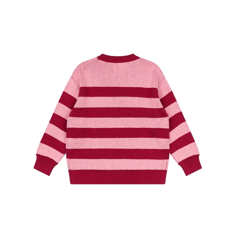 EMPTY REFERENCE Sweaters Unisex Pink-1