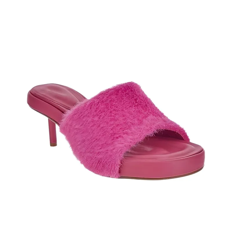 Jacquemus Textured-finish Open-toe Mules-3