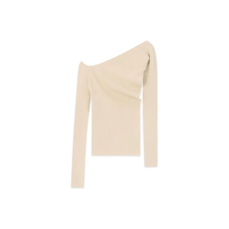 WE11DONE FW22 Knitwear Women's Light Khaki-1