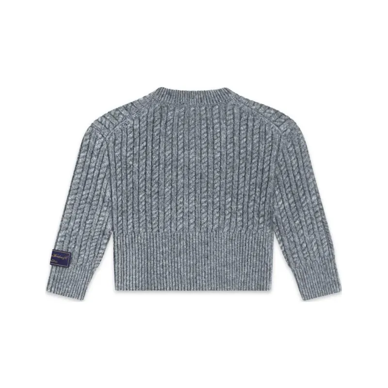 WE11DONE FW22 Sweater Women's Gray-1