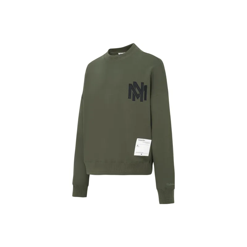 Mitchell Ness Sweatshirts Unisex Brown-2