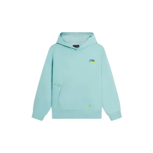 LINING Sports Life Collection Sweatshirts Unisex Sea Foam Green B