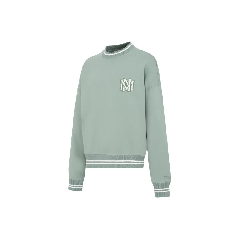 Mitchell Ness Sweatshirts Unisex Light Green-2