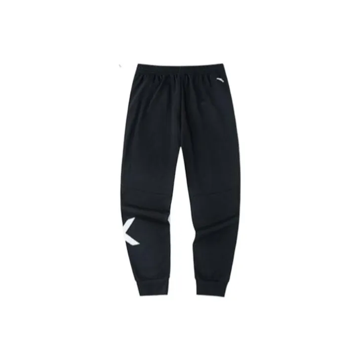 Anta Sports Life Collection Basketball Collection Sports Pants Men's Black-1