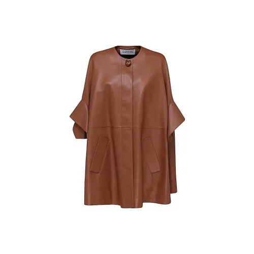 Lanvin Cloaks Women's Brown