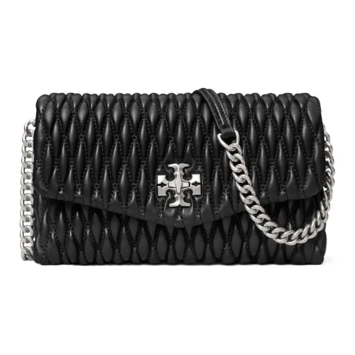 TORY BURCH Kira Leather Chain Wallet Shoulder Bag Crossbody Bag Women's Black