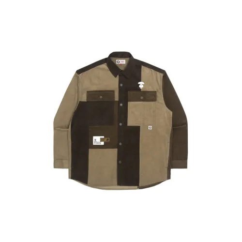 Aape Shirts Men Brown BGL