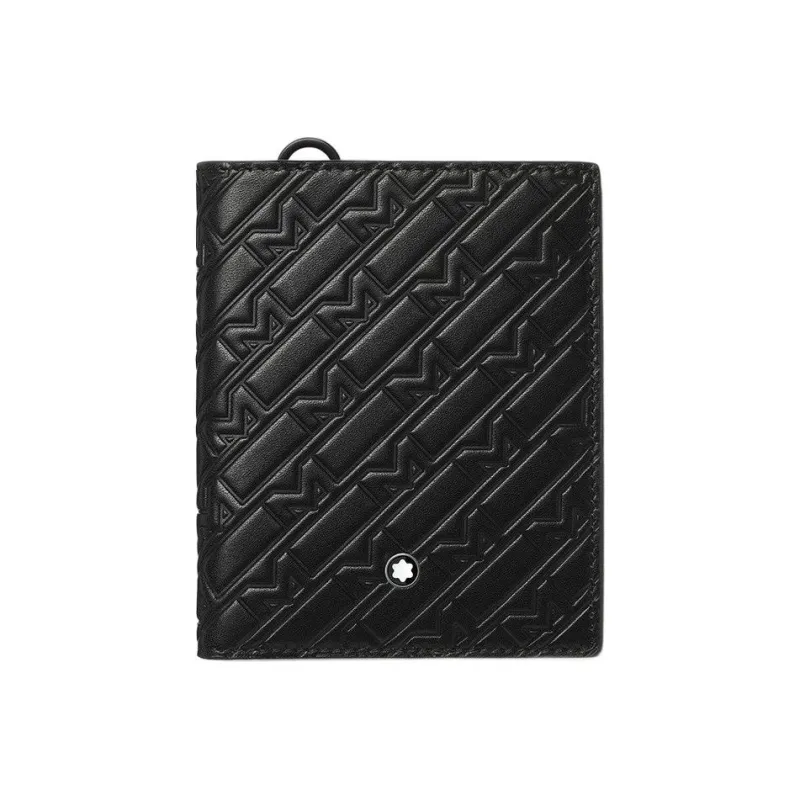 MONTBLANC M_Gram 4810 Calfskin Wallet Unisex Black-0