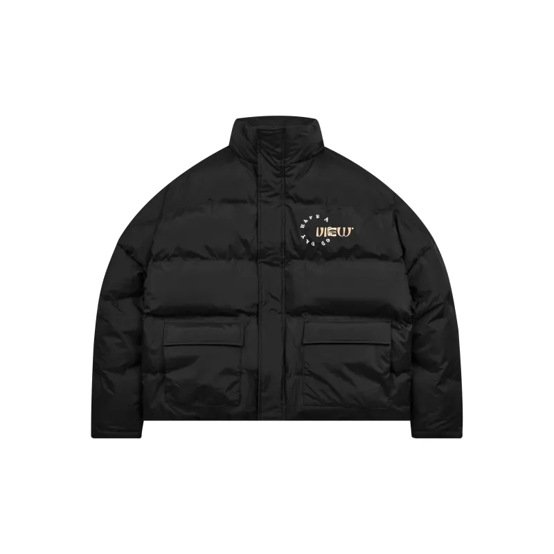 HARSH AND CRUEL FW22 Stand Collar Loose Fit Puffer Jacket Unisex-5