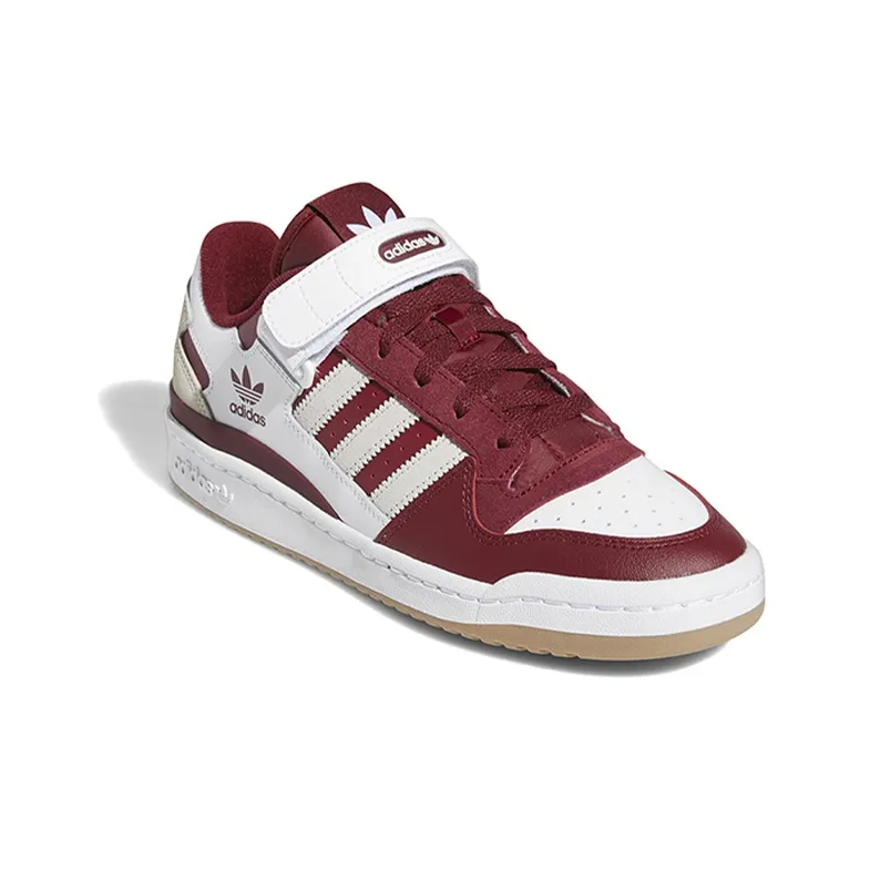 Forum Adidas Originals Low 'Collegiate Burgundy Grey'-2