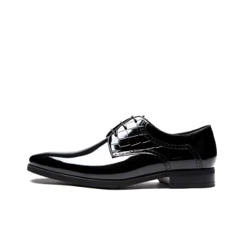 Satchi Dress Shoes Men Low Top Black
