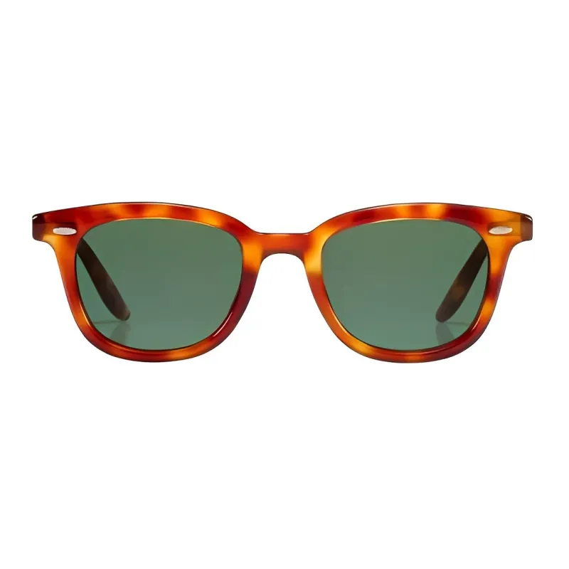 BARTON PERREIRA Plate Square Sunglass Unisex Tortoiseshell-1