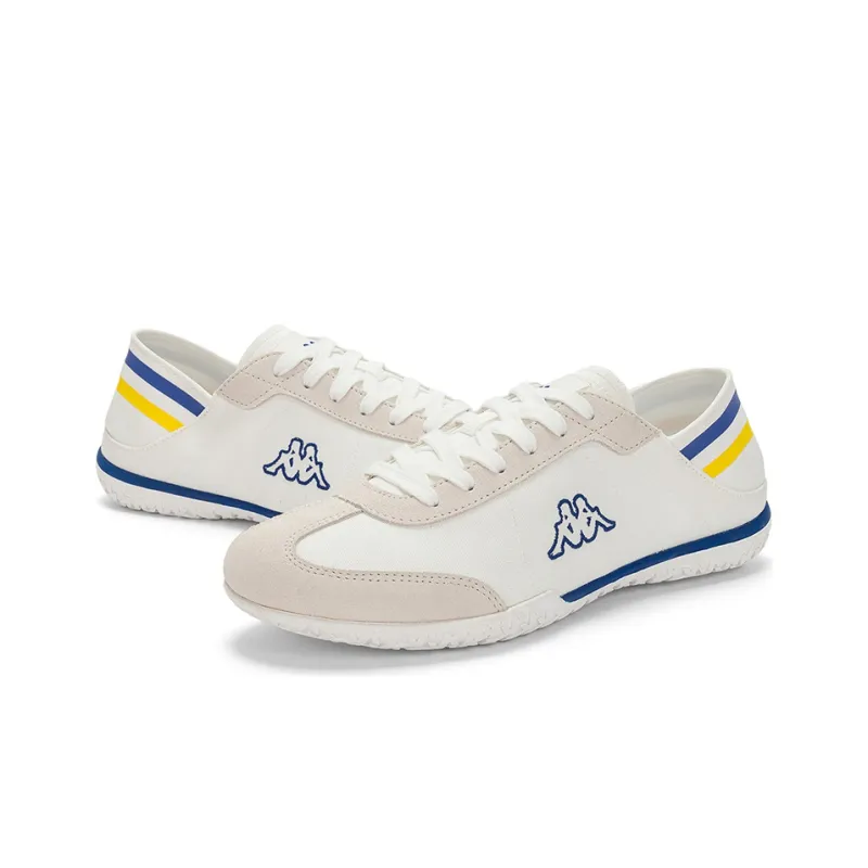 Kappa Anti Slip Wear Resistant Low Top Training Running Shoes Unisex White Khaki Brown Blue Yellow-3