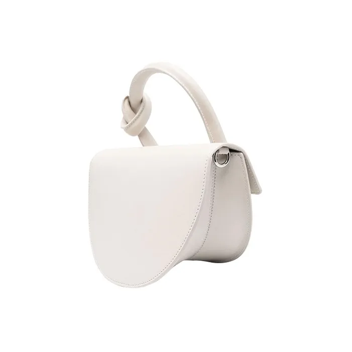 YUZEFI Mini Pretzel Leather Tote-1