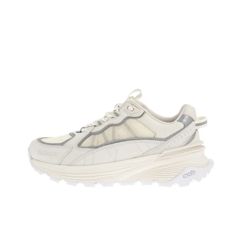 Moncler Cushioned Slip Resistant Low Top Sports Casual Shoes Women's White-0