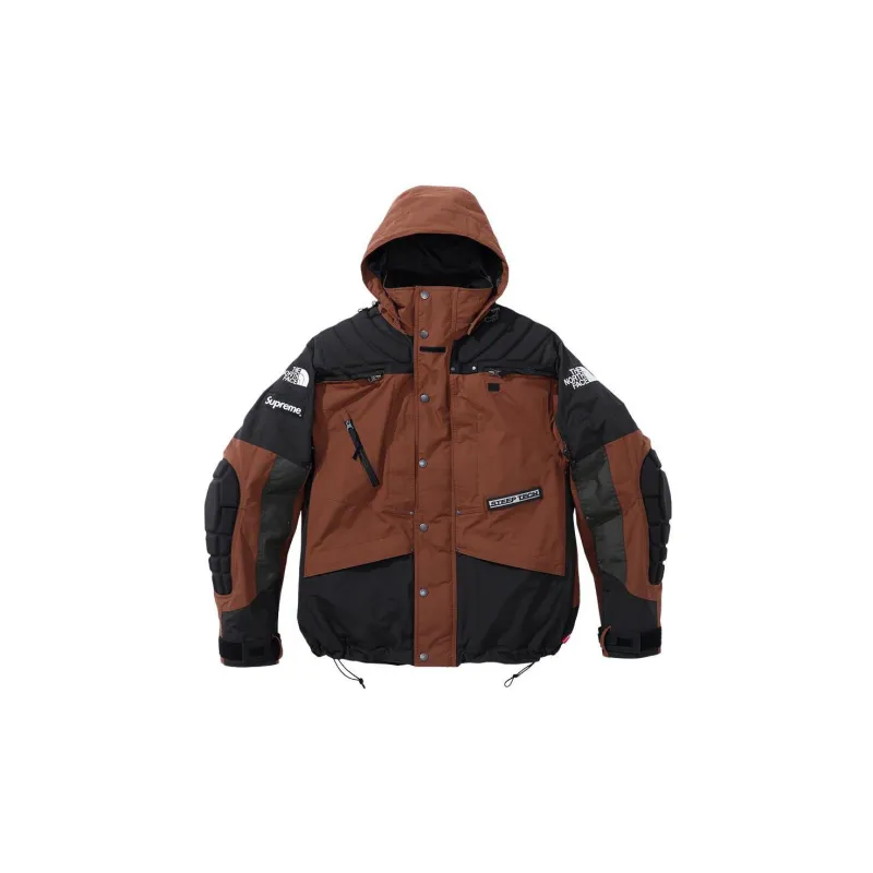 Supreme The North Face Steep Tech Apogee Jacket FW22 Brown M - POIZON