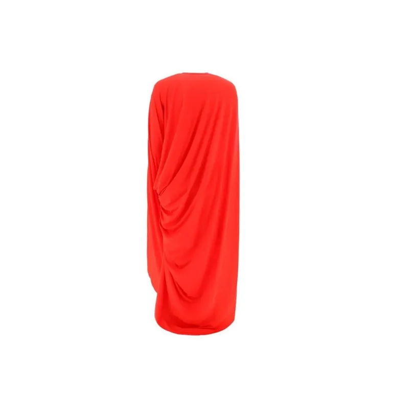 Balenciaga FW22 Long-Sleeved Dresses Regular Fit Women's Red-1