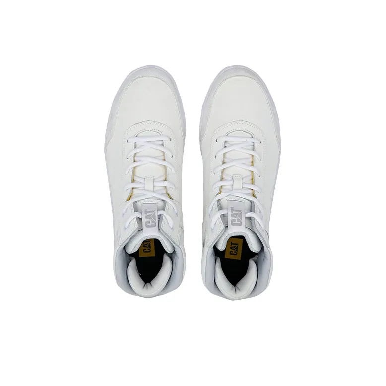 CAT Outdoor Shoes Unisex Mid Top White-2